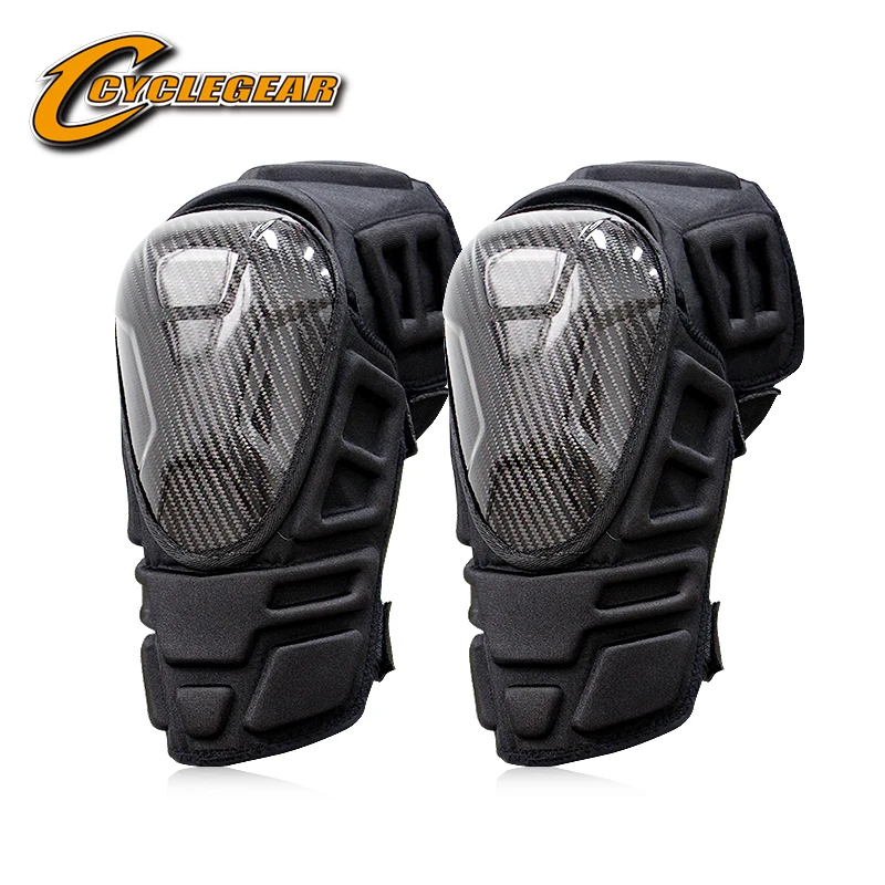 Наколенники для мотоцикла из углеродного волокна защита мотокросса налокотники