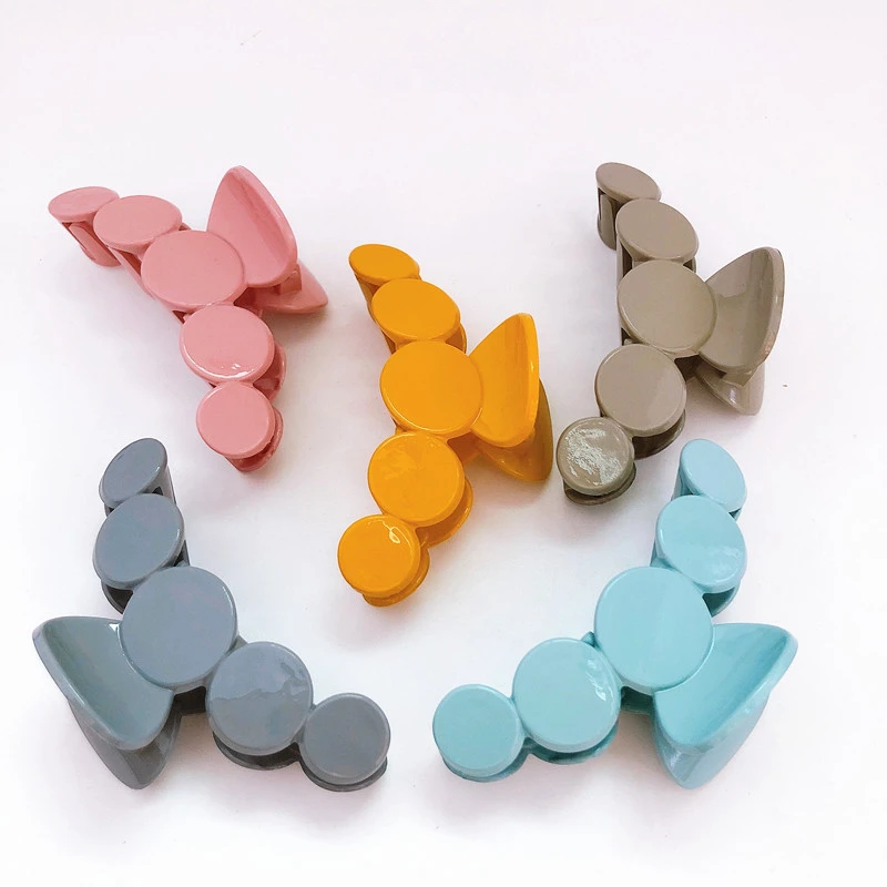 2020 Большие Крабы для волос женщин прочные зажимы качественные уплотненные