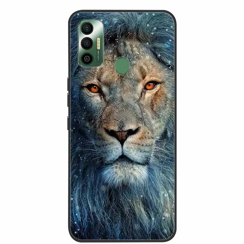 For Tecno Spark 7 Case Shockproof Soft silicone TPU Back Cover For Tecno Spark 7 6.5
