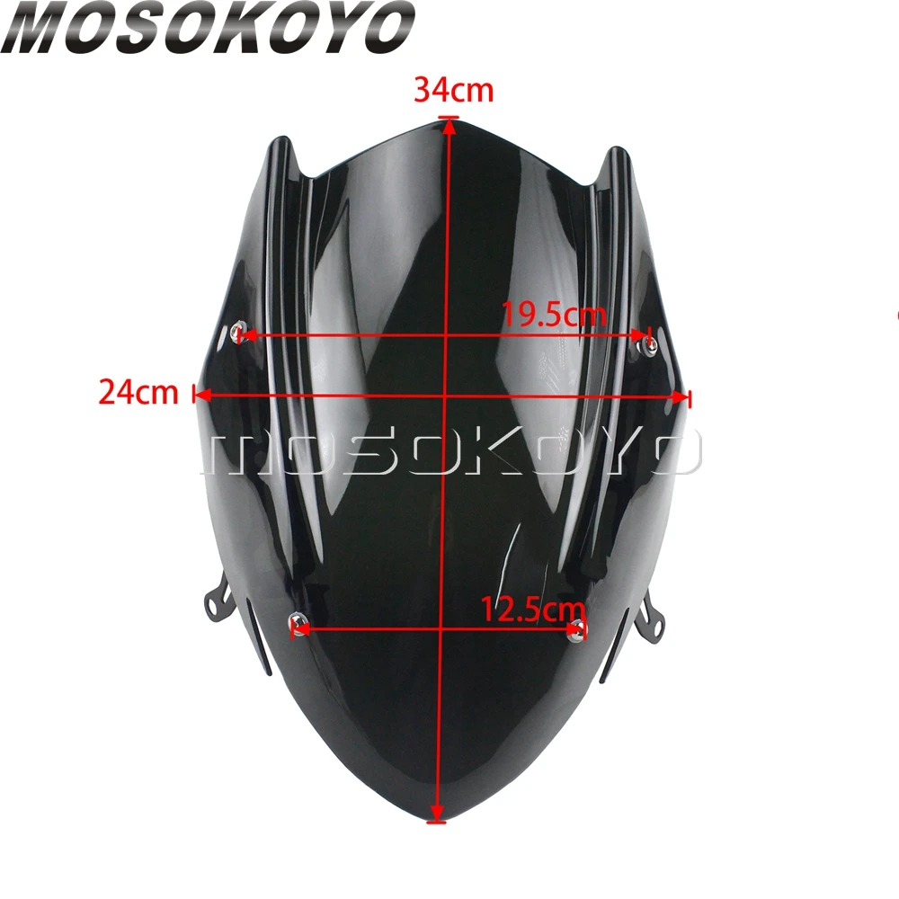 Отражатель ветрового стекла мотоцикла Faring с комплектом кронштейнов CNC для Suzuki