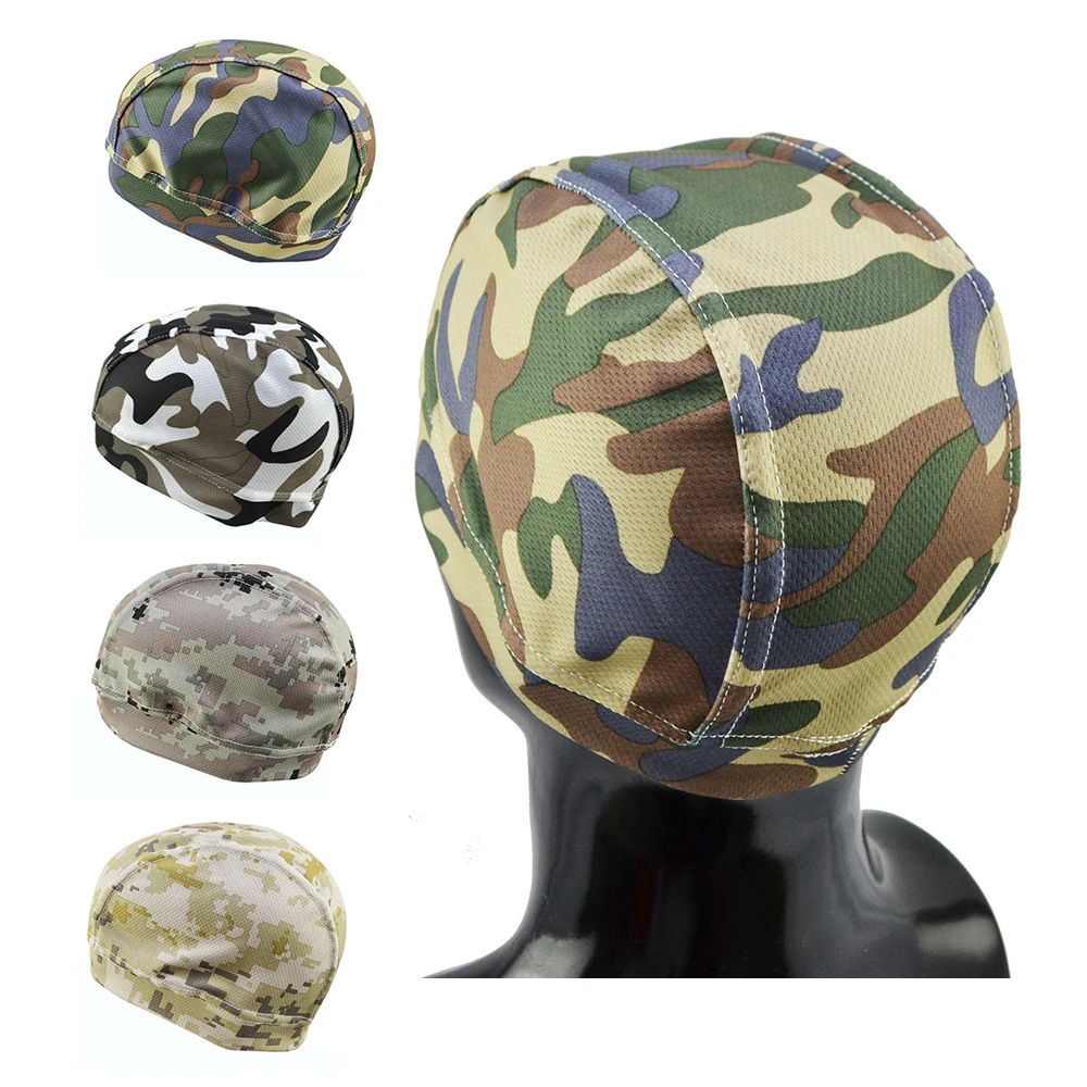 

Летняя шапка-камуфляж с охлаждающим черепом, дышащая, модная, Беговая шапка без запаха и без обесцвечивания, военные шапки