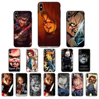 chucky horror churse childs play movie phone case for iphone 12 7 8 plus x xs max xr coque case for iphone 5s se 2020 6 6s 11pro