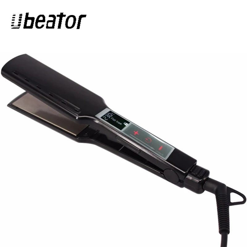 Интеллектуальный титановый инструмент с сенсорным экраном выпрямитель для