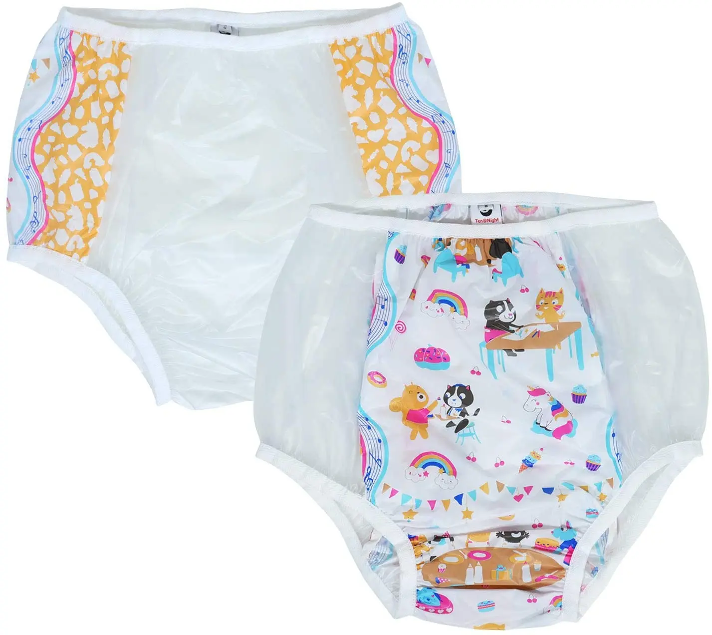 Штаны Dadious для взрослых и младенцев abdl эластичная лента Пластиковые Многоразовые