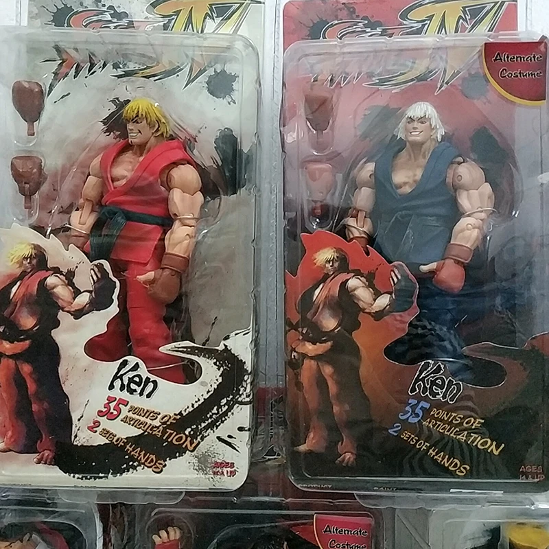 18 см NECA Ken Guile Hoshi Рю фигурка модель игрушки кукла для подарка