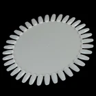 1 шт., белая акриловая Палитра для рисования ногтей, 36 наконечников