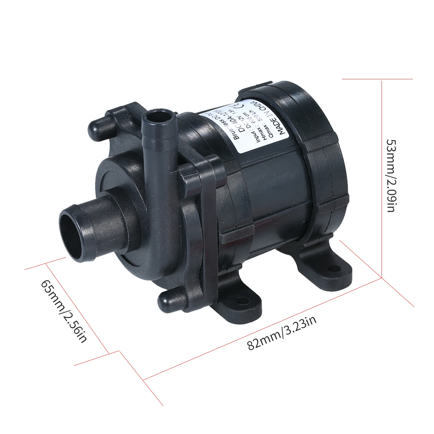 Водяной насос 12 в 600 л/ч Бесщеточный постоянного тока аквариумный погружной