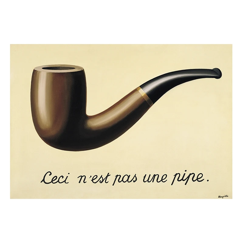 Рене Магритт знаменитая картина Картина на холсте без рамы настенные картины для