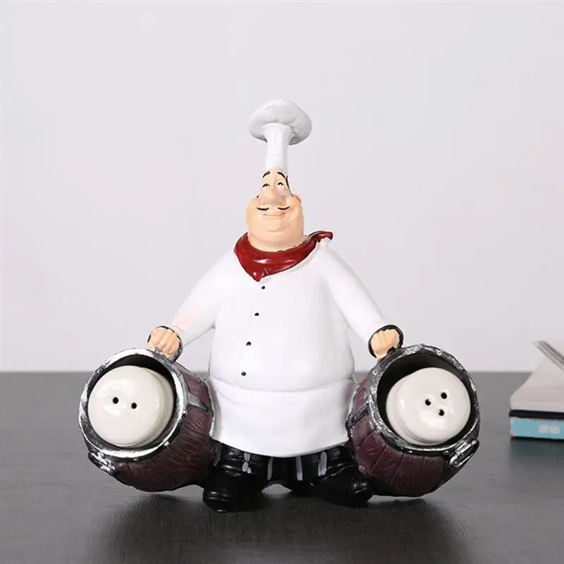 Украшения шеф-повара из смолы для бара дома кафе магазина 2 шт. | Дом и сад
