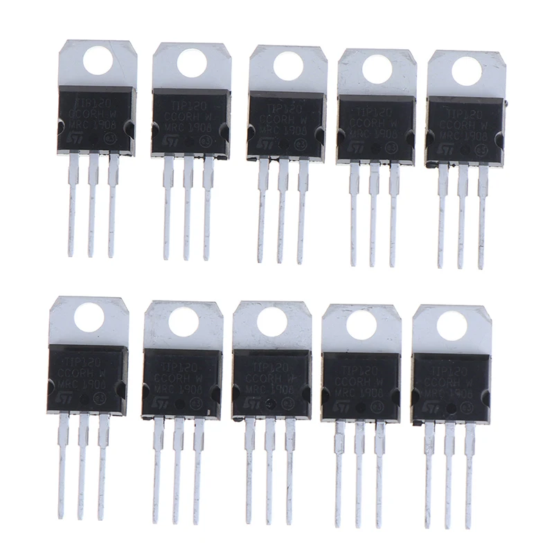 

10Pcs TIP120 TO-220 Transistor Wholesale