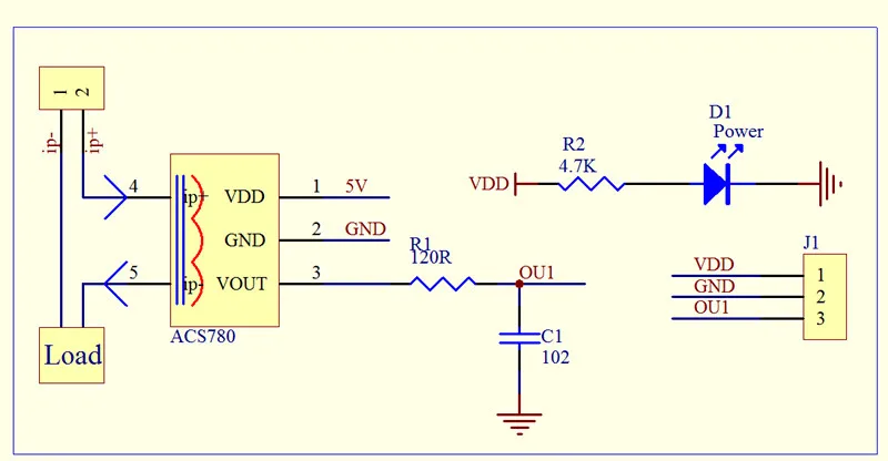1 шт./лот двунаправленный AC/DC модуль датчика тока ACS780KLRTR 150B ACS780 120 kHz полоса