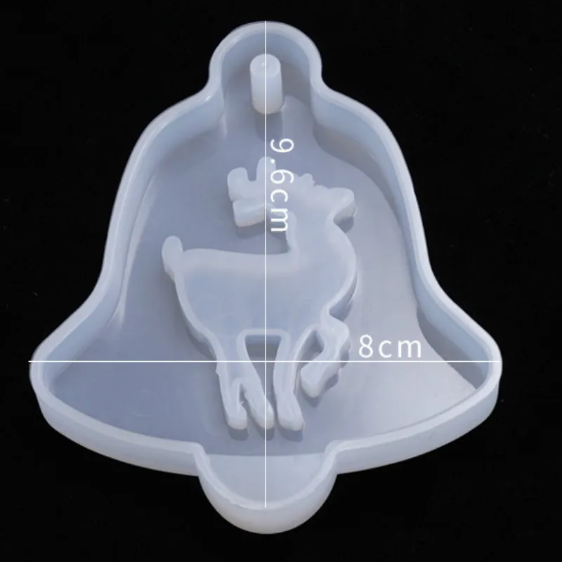 Силиконовая форма Jingle Bell для рождественской елки создание орнаментов из