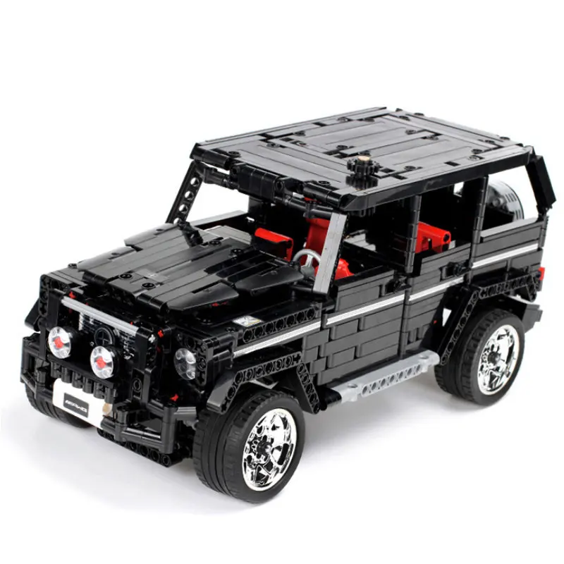 

Высокотехнологичный Механический черный Внедорожник G500, 1343 шт., наборы моделей скоростных транспортных средств, строительные блоки, кирпич...