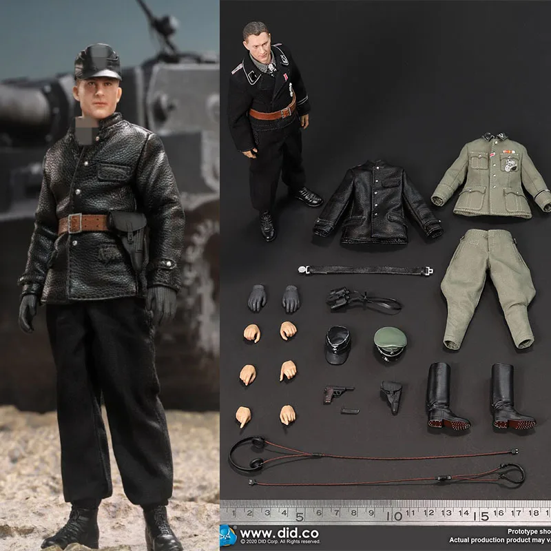 

1/12 DID XD80004 времен Второй мировой войны, Германия, SS, 6 дюймов, мужской солдат, экшн-фигурка для коллекционирования искусств