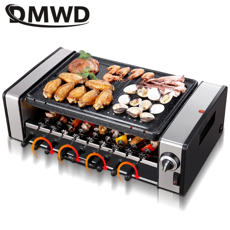 DMWD Бытовой электрической печи дым Бесплатная антипригарная электрическая форма