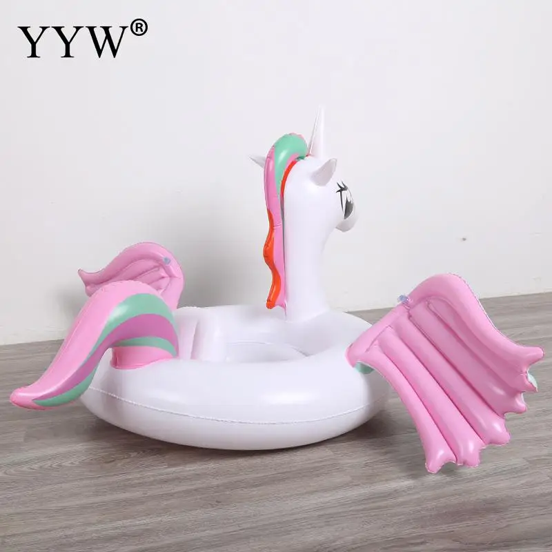 Милый мультяшный Детский круг для плавания безопасный поплавок катания надувные