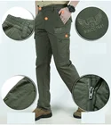 Дышащие водонепроницаемые походные брюки, мужские тонкие быстросохнущие брюки, штаны для скалолазания, мужские военные тактические тренировочные брюки-карго