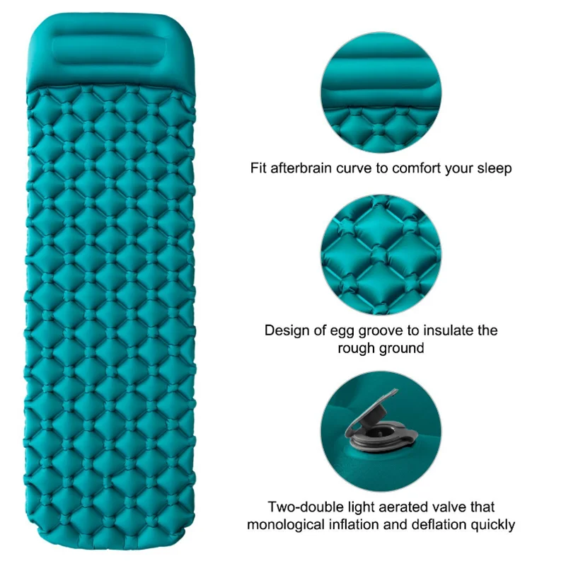 Надувная походная подушка для сна Матрас с подушкой Воздушный Спальный Подушка