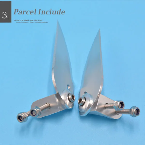 Rc модель лодки плавники регулируемый алюминиевый водный нож для Feilun Ft012 Refit |