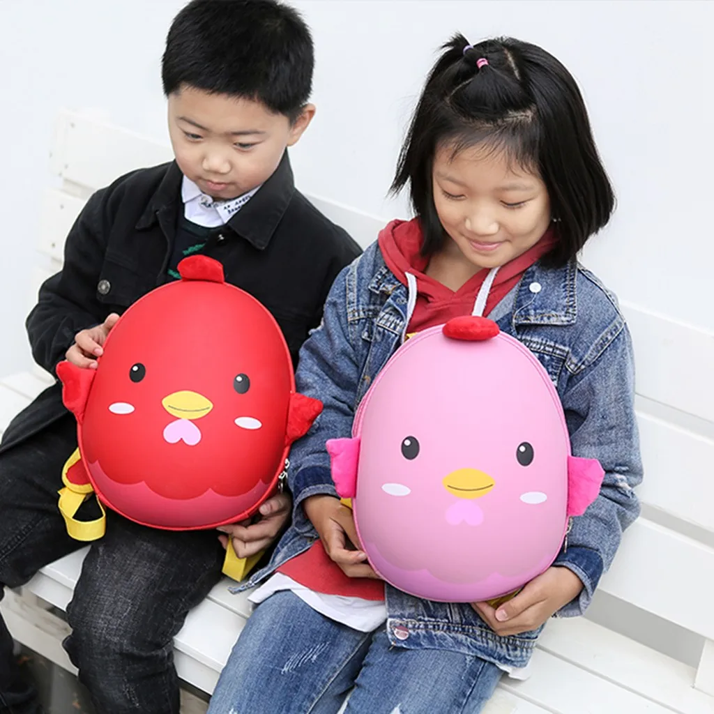 Инсулярные детские сумки для мальчиков и девочек Модный милый рюкзак с объемным