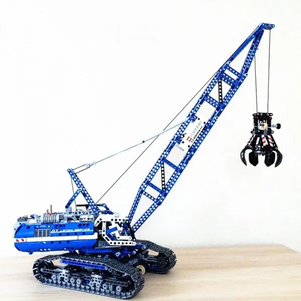 Конструктор Lepinblocks 20010 Гусеничный кран Technic совместим с Лего 42042 LN