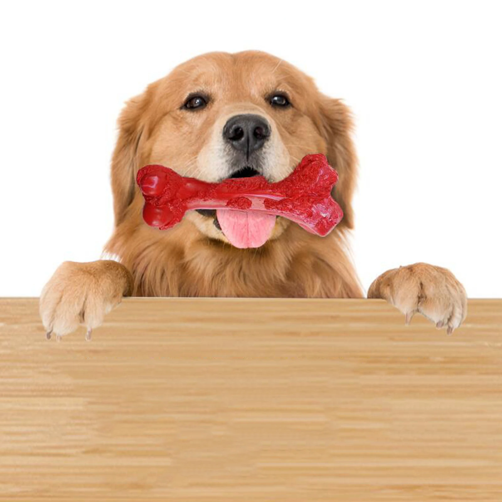 

Жевательная игрушка для собак, резиновая кость для агрессивных жевательных косилок, тренировочная игрушка для прорезывания зубов