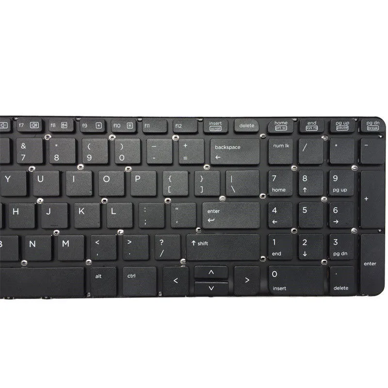 Новая клавиатура для ноутбука HP PROBOOK 450 G0 G1 470 455 450-G1 G2 S15/S17 черный без рамки |