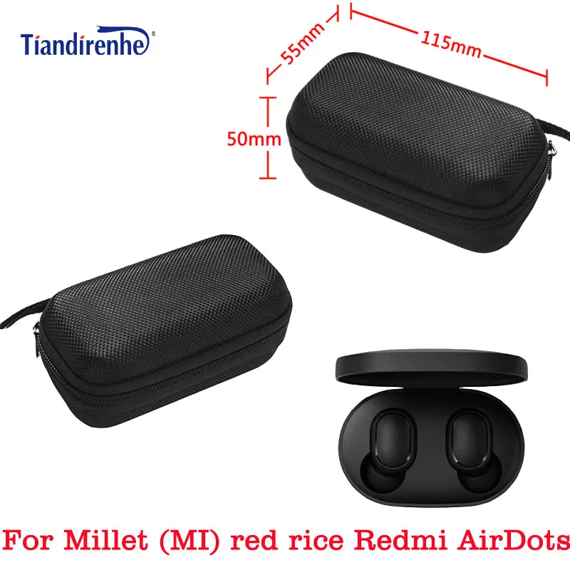 Настоящая беспроводная Bluetooth гарнитура защитный чехол Сумки для хранения Xiao mi (mi)