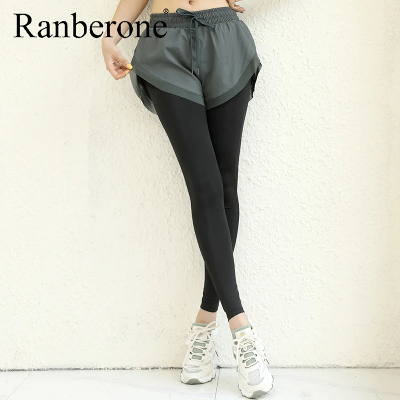 Women's Pants Fitness Sports Tights Solid High Waist Push Up Yoga Pants Workout Tracksuit Running Seamless Leggings Sweatpants