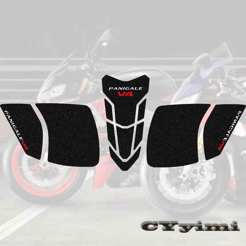 

Новинка для Ducati Panigale V4 Panigale V4 Special 2018-2021 мотоциклетные наклейки полимерный гель 3D боковая ножка совместим с скутером