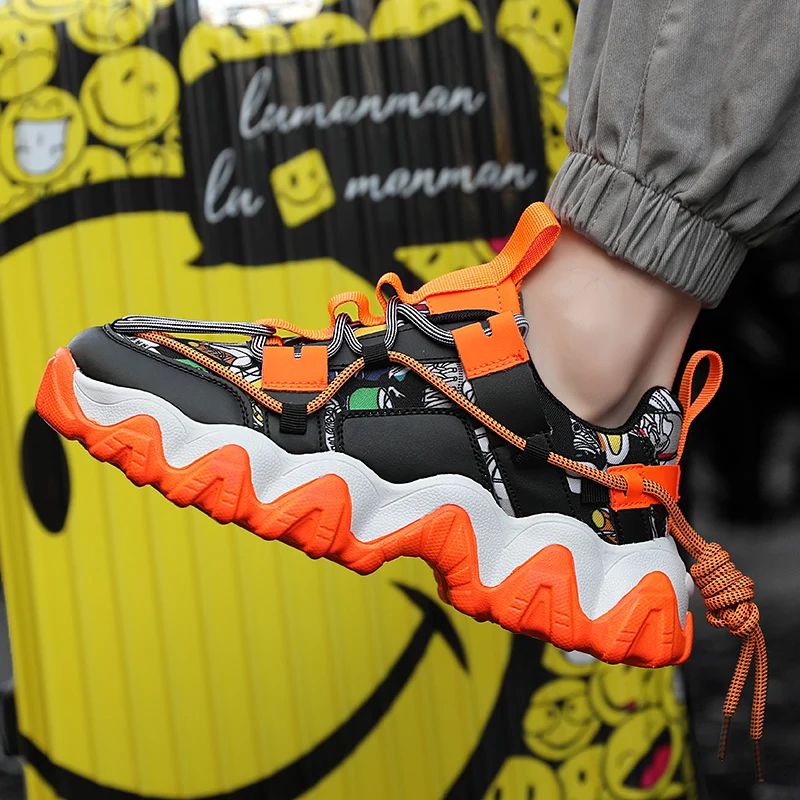 Мужские кроссовки для бега разноцветные дышащие ходьбы и занятий спортом мягкие