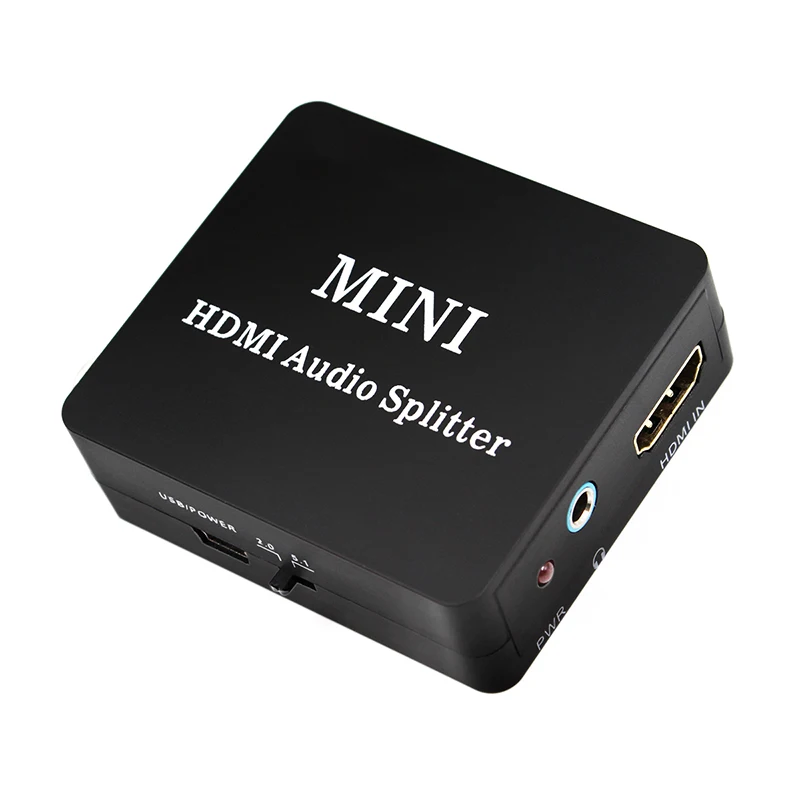 HDMI экстрактор сплиттер к SPDIF L/R 3 5 мм o видео конвертер с Usb кабелем | Электроника