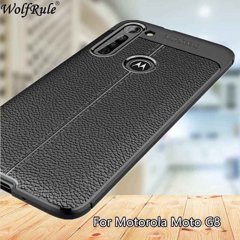 

Wolfrule чехол для Motorola Moto G8 чехол Moto G8 модный силиконовый Прочный Гибридный чехол для Motorola Moto G8
