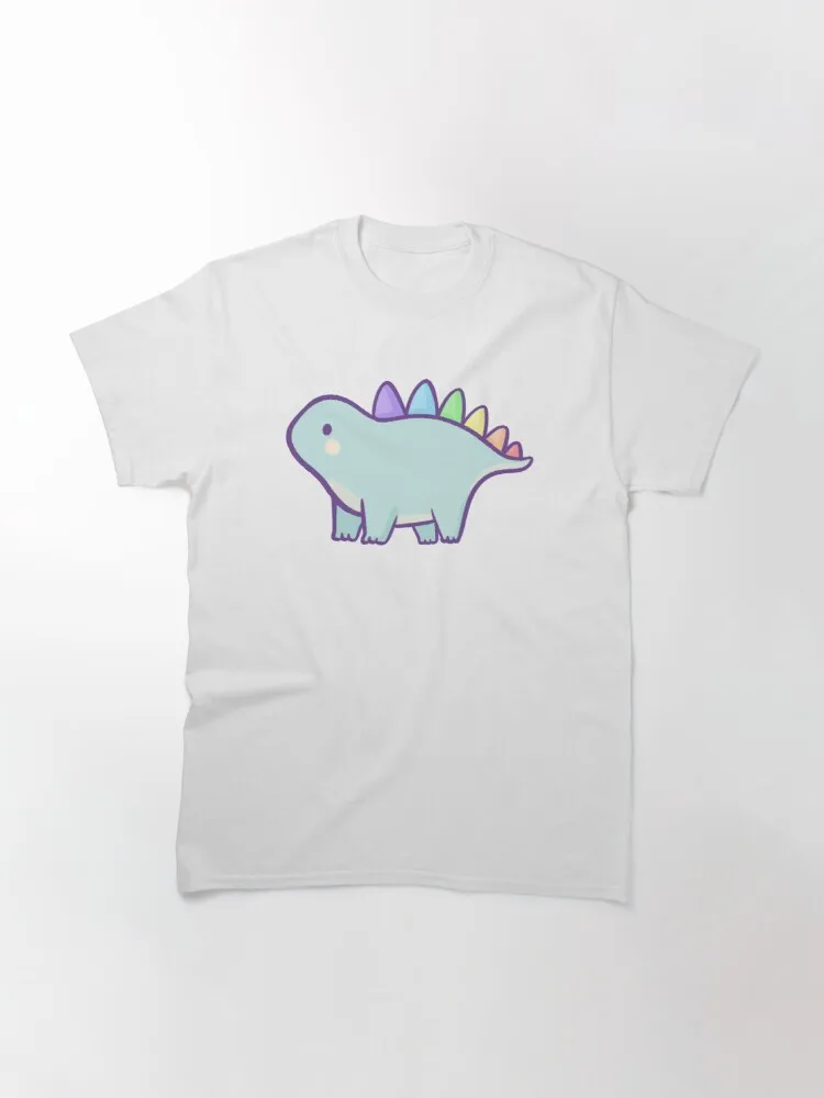

Классическая футболка Rainbow Dino