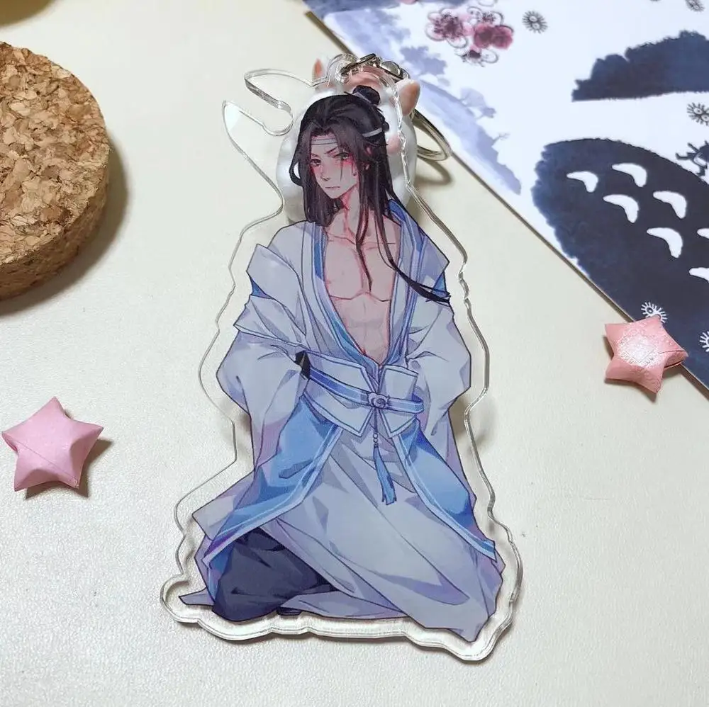 Grandmaster of Demonic Cultivation MDZS The Untamed Wangji Wunxian Косплей акриловый брелок сумка Подвеска Игрушка декоративный брелок подарок