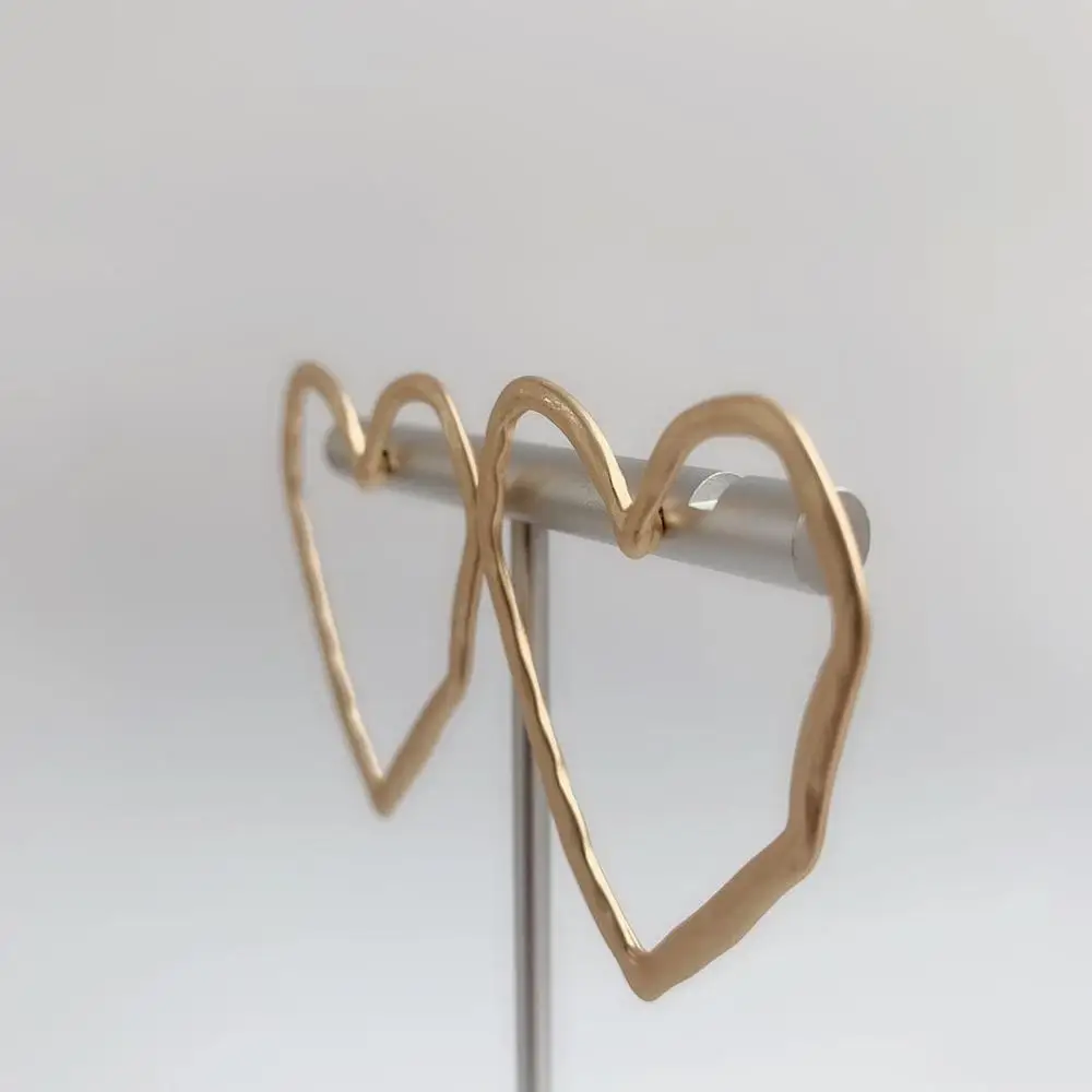 Новые матовые золотые серьги модные ювелирные изделия свадебные вечерние