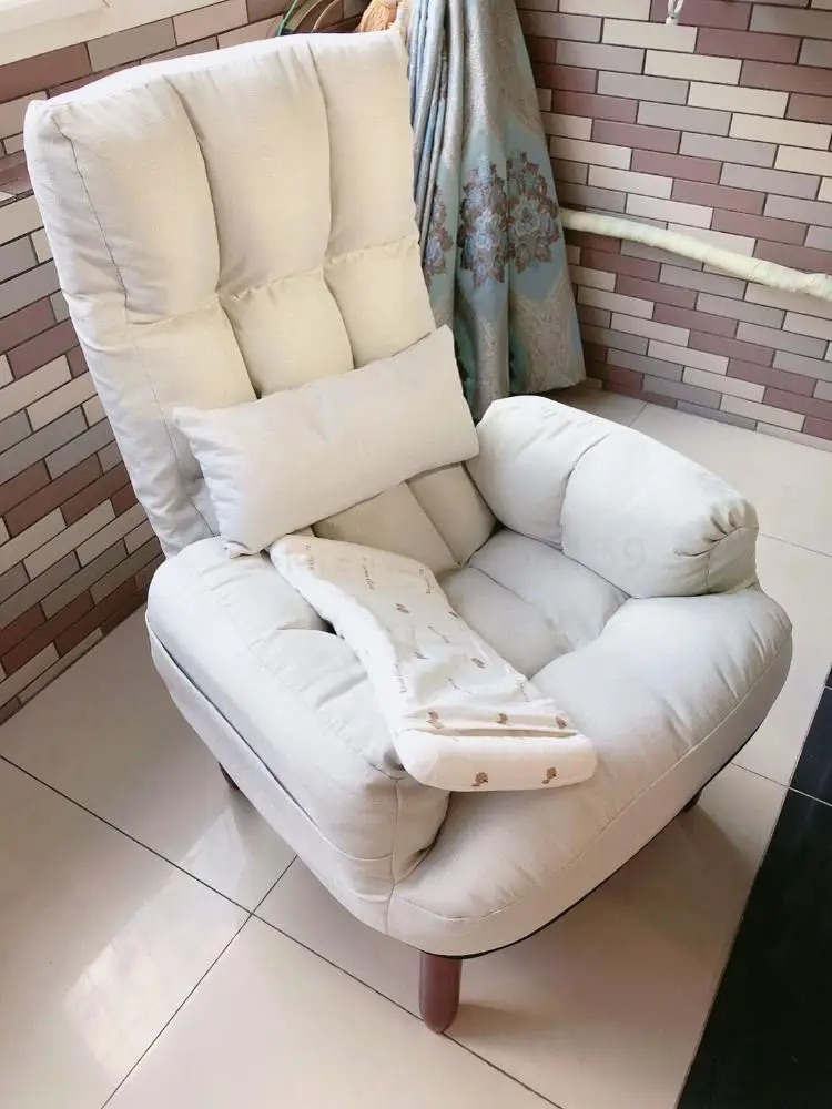 Lazy Sofa Single Computer Chair Simple Net Red Dormitory Breast Feeding Lunch Lounge |