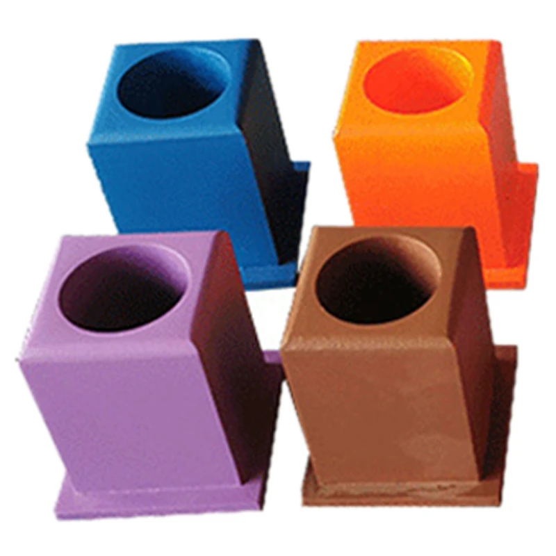 Раннего развития детей Язык Обучающие игрушки деревянные 11-Цвет держатель для