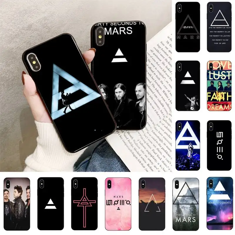 Чехол для телефона 30 Second To Mars 30STM iPhone 11 8 7 6 6S Plus plus X XS MAX 5 5S XR 12 Pro max se 2020|Бамперы| |