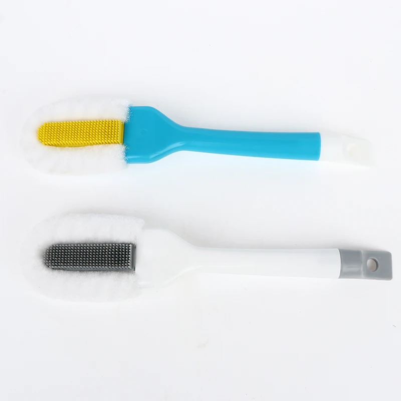 

Long Handle Soft Plush Shoe Brush Cleaner Non-injury Shoes Clean Brushes Fabric Care Board Leather Cleaner Sneakers Care