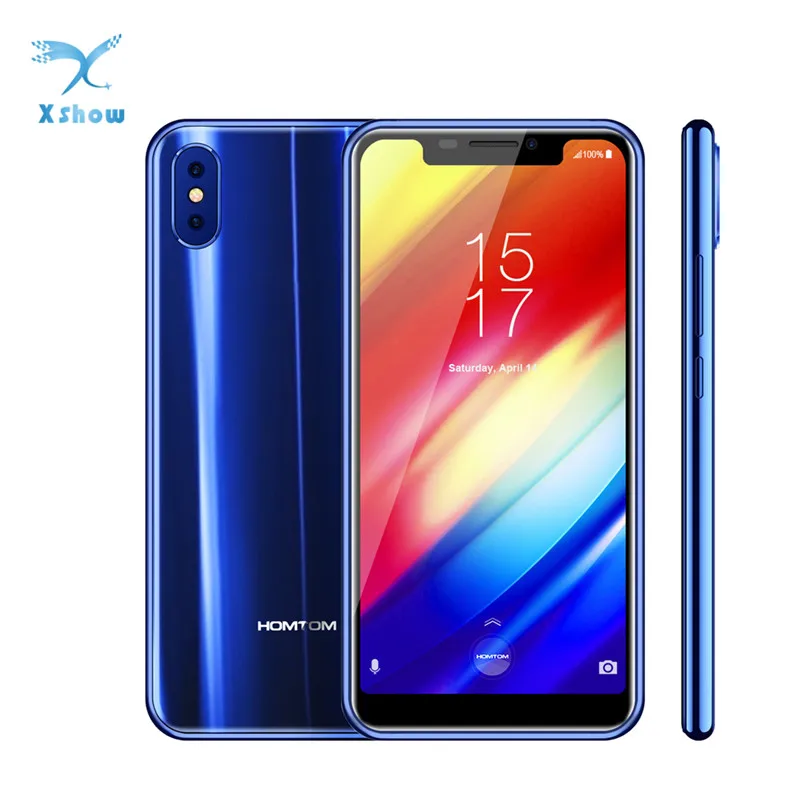 Мобильный телефон HOMTOM H10 4+64ГБ 3500 мАч 16 Мп + 2 Android 8 1 восьмиядерный|Смартфоны| |