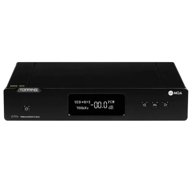 TOPPING D70S 2*AK4497 Full Balanced MQA Decoder Bluetooth 5.0 32Bit/768K DSD512 XMOS XU216 Hi-Res DAC with Remote Control | Электроника