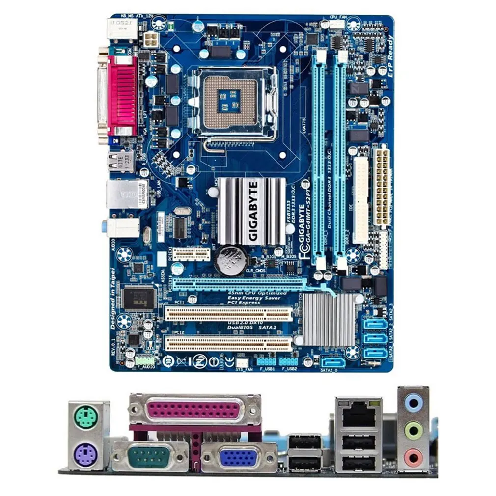 Gigabyte GA-G41MT-S2/S2P/S2PT original mainboard PC P5G41T-M 1.5V DDR3 DIMM Socket 775 Desktop Motherboard | Компьютеры и офис