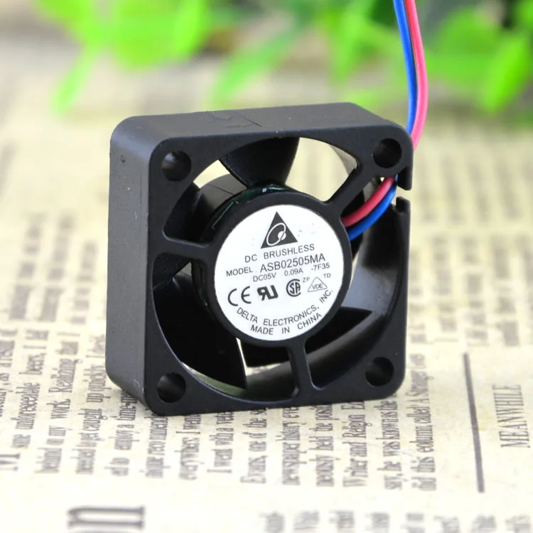 

Новый оригинальный ASB02505MA 2510 5В 0.09A 2,5 см двойной шариковый охлаждающий вентилятор