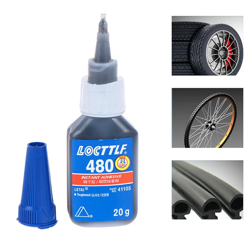 480 Super Glue Practical Car Auto Rubber Repair Tire Glue Window Speaker Seal Tire Repair Glue