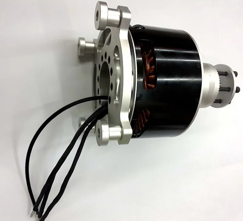 Горячая Распродажа 50 кВт 154120 55 кВ бесщеточный двигатель и HV 120V 500A контроллер для RC