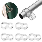 Фиксатор двери прозрачный силикагелевый, 5 шт.