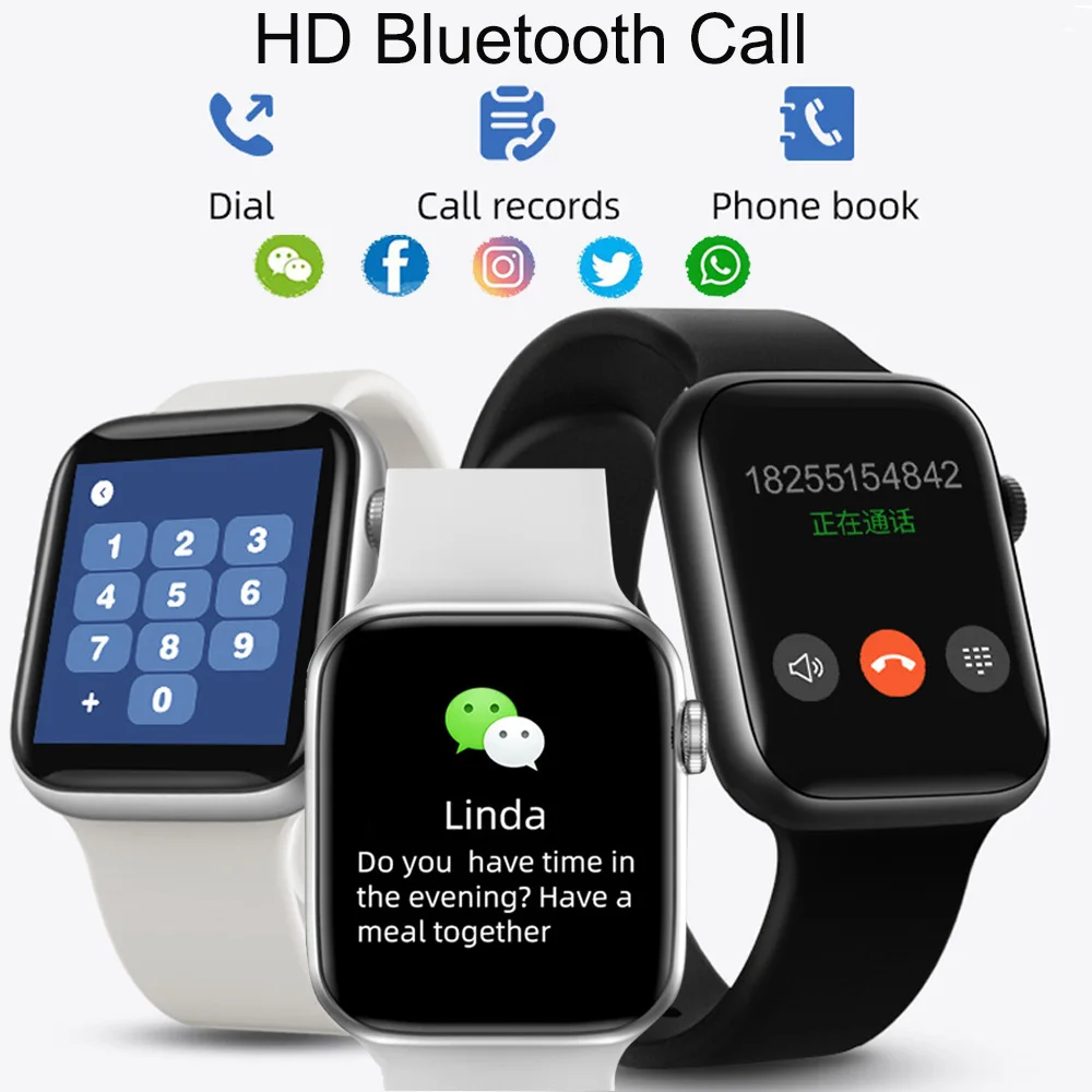 

Arvin IWO Smart Watch Men Women New T500 Plus Bluetooth Call Sport Heart Rate Fitness Bracelet Watches For Ios Android