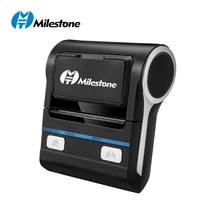 milestone 80mm wilreless bluetooth printers thermal receipt pos mini portable printer escpos with mobile android ios pc