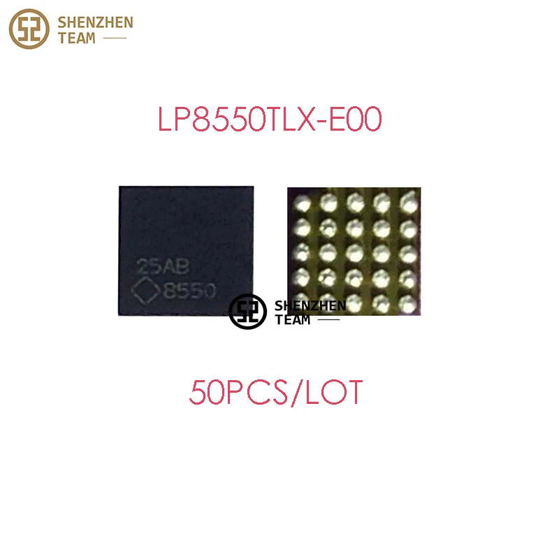 

SZteam 50 шт./лот оригинальный LP8550TLX-E00 D688 LP8550 BGA-25 чипсет LP8550 LCD подсветка для Macbook Air A1466 U7701 на материнской плате